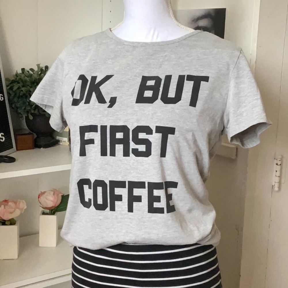 But First Coffee Tee ☕️ - Picture 2 of 4